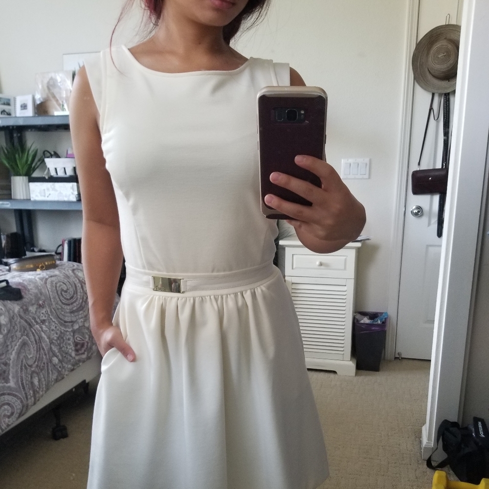 White dress